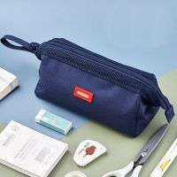 ☍♧✻ Large Capacity Fabric Pencil Cases Bags Pouch Creative Pen Box Stationery Case School Office Stationary Supplies 050057