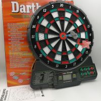 Electronic Dartsboards Dart Game Automatic Scoring Target Safety Leisure Entertainment with 6 Darts + 18 Tips Dart Game Relaxing