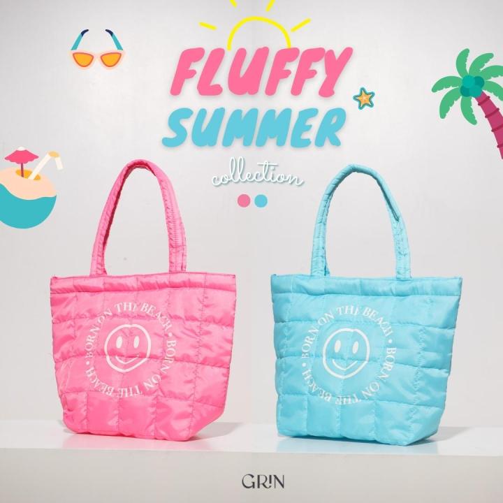 กระเป๋าผ้า-tote-bag-fluffy-summer-collection