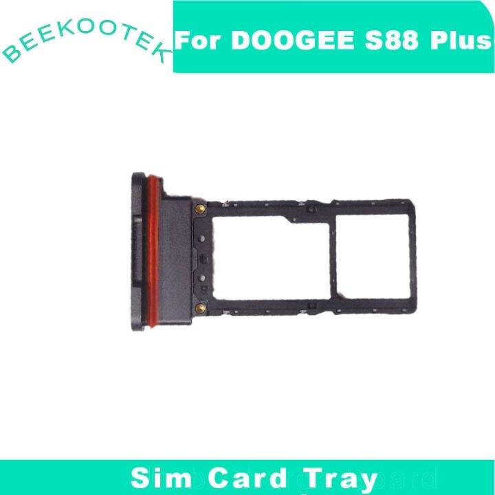 2023ใหม่-ต้นฉบับใหม่สำหรับ-s88-doogee-พร้อมถาดใส่ซิมกระเป๋าเก็บบัตรอะไหล่ช่องเสียบบัตรสำหรับสมาร์ทโฟน-s88-plus