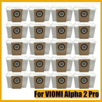 ถุงเก็บฝุ่นสำหรับ VIOMI Alpha 2 Pro เครื่องดูดฝุ่นหุ่นยนต์อะไหล่ความจุขนาดใหญ่อุปกรณ์กรองถุงขยะฝุ่น