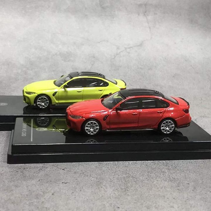 para-1-64-model-car-m3-g80-alloy-die-cast-vehicle-display-collection-gifts-2-color-selection