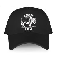 K45O 【In stock】New yawawe cap spring summer hats for mens Modest Mouse Personalized Graphic baseball caps Men and Women Adult cotton hat