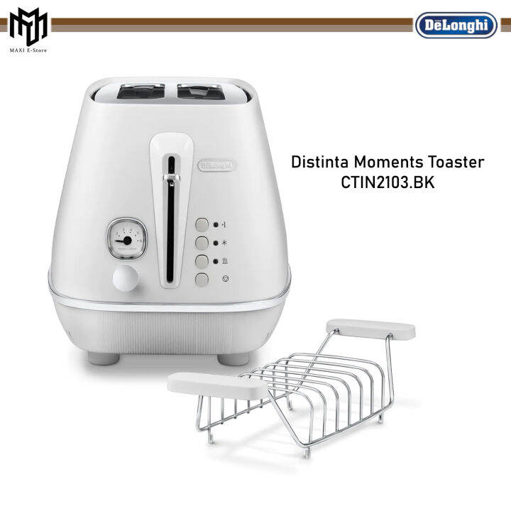 DeLonghi CTIN2103 Distinta Moments 2 Slice Toaster Breakfast Collection