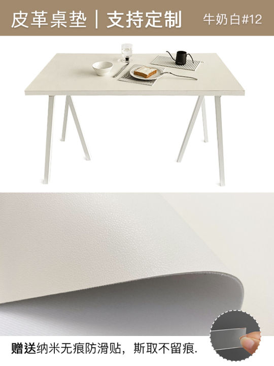 hot-ผ้าปูโต๊ะหนังผ้าปูโต๊ะโต๊ะน้ำชา-pvc-ผ้าหนังไม่รองรับแผ่นรองโต๊ะกันน้ำมันไม่ต้องล้างกันลวกกันลื่น