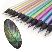 12/18 Colors Metallic Pencil Colored Drawing Pencil Sketching Pencil Painting Colored Pencils Art Supplies School Supplies Drawing Drafting