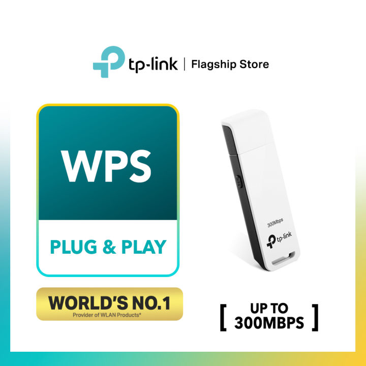 TP-Link 300Mbps Wireless WiFi USB Adapter As PC Laptop & Desktop Dongle TL- WN821N | Lazada