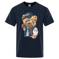 Gentleman Tech Control Teddy Bear Men T Shirt Tshirt Cotton Tshirts Gildan