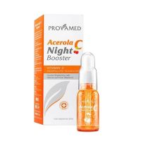 ( X 1 ) PROVAMED โปรวาเมด อะเซโรลาซีไนท์บูสเตอร์ 15 มล. [ส่งฟรี] Provamed Acerola C Night Booster 15ml. [Free Shipping]