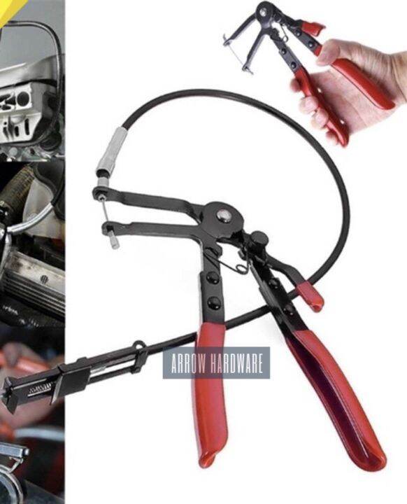 Auto Vehicle Tools Cable Type Flexible Wire Long Reach Hose Clamp