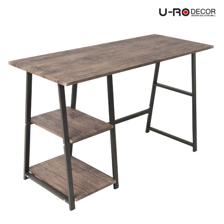 u-ro-decor-ชุดโต๊ะอเนกประสงค์-รุ่น-lasvegas-ลาสเวกัส-สีแอนทิคโอ๊ค-acron-k-แอครอน-เค-เก้าอี้ดีไซน์สไตล์โมเดิร์น-โต๊ะ-โต๊ะทำงาน-ชุดโต๊ะทำงาน-โต๊ะคอมฯ-โต๊ะไม้-เก้าอี้-เก้าอี้นั่งรับประทานอาหาร-เก้าอี้ไม้