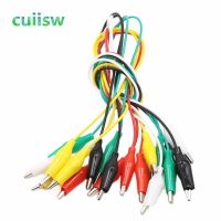 10Pcs 5 colors length double-ended alligator clips jumper wire mini test clips DIY test cable test folder test hook clip