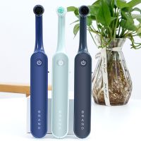 [Hot Sale] WEASTI โรตารีบ้านแปรงสีฟันไฟฟ้าผู้ใหญ่ USB Chargingsound คลื่นแปรงสีฟันแปรงสีฟันขนแปรงนุ่ม