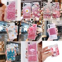 Floral Unicorn Flamingo Glitter Water Liquid Phone Case for Y5 Y6 Y7 Y9 PRO Prime 2017 2018 2019 Soft TPU Cover