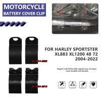 △ Side cover Clips Set For Harley Sportster XL883 XL1200 48 72 Left Side Battery Cover Mount 2004-2022