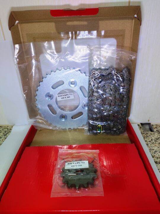 tmx 125 chain size