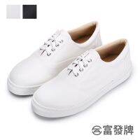 ✤☢ Shoes [Fufa Brand] Literary Lace-Up Flat Anti-Slip Leather Water-Repellent Commuter