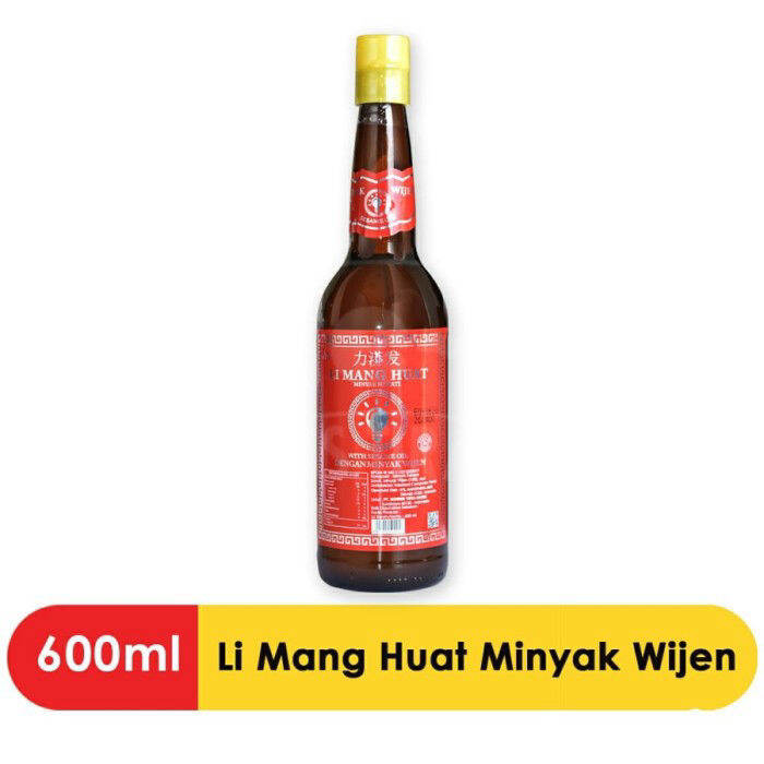 Minyak Wijen Halal Li Mang Huat Sesame Oil 600ml Lazada Indonesia