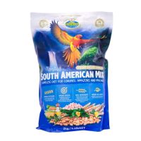 Woww สุดคุ้ม South American Mix อาหารเม็ดสำหรับ นกตะกูลซันคอนัวร์ แบ่ง 150g และ 300g ราคาโปร อาหาร นก อาหารนกหัวจุก อาหารนกแก้ว อาหารหงส์หยก