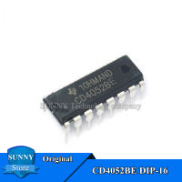 10Pcs Original CD4052BE DIP-16 CD4052 DIP16 Multiplexer/สัญญาณ Demultiplexer ธรรมดาและใหม่เดิม