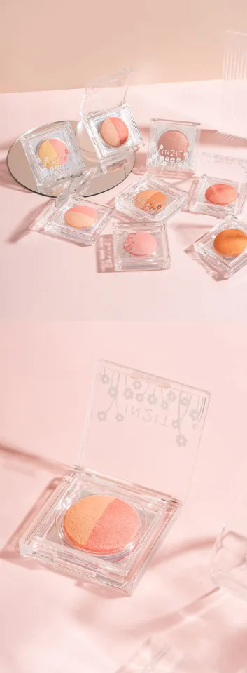 IN2IT Sheer Shimmer Blush 04 Peach Pearl 1's -A Dazzling Blush of