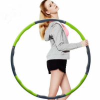 ฮูล่าฮูป Hula hoop ฮูลาฮูปลดหน้าท้อง เครื่องบริหารหน้าท้อง แบบลูกคลื่น แบบถอดประกอบได้ เล่นฮูลาฮูป กระชับหุ่นสวย (คละสี)