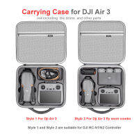 แบบพกพากระเป๋าเก็บกระเป๋ากันน้ำกระเป๋าถือสำหรับ DJI Air 3 &amp; Air 3 Fly More Combo อุปกรณ์เสริมกล่องสำหรับ DJI RC N1N2