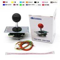 Sanwa จอยสติ๊ก JLF TP สำหรับต่อสู้8YT แบบก้านโยกพร้อม5Pin บอลแบบดั้งเดิมจากญี่ปุ่นคอมพิวเตอร์สำหรับเกมส์ขายของเล่นเกมแบบไม่มีความล่าช้าในการทำมือ