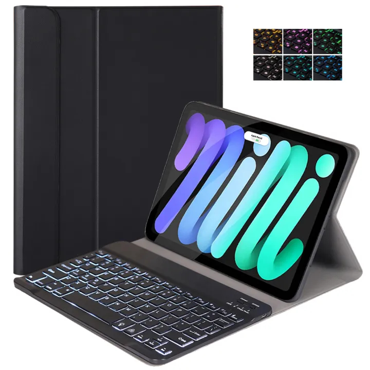 for iPad Mini 6 2021 [8.3 inch] Backlit Keyboard Case, Slim Lightweight
