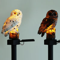 Suchme Solar Creative Light Animal Shape Owl Outdoor Waterproof Courtyard Garden Decoration Inserted In The Ground Christmas 55