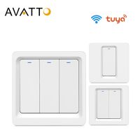 【YD】 Tuya Wifi with Button smart home automation Wall 1/2/3 Gang AlexaGoogle