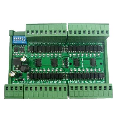 32Ch Isolated Digital Input RS485 Modbus Rtu Controller DC 12V 24V PLC Switch Quantity Acquisition Board