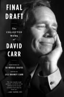 [New]หนังสือน่าอ่านพร้อมส่ง! Final Draft : The Collected Work of David Carr [Hardcover]