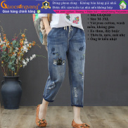 Quần jean nữ kiểu nhật chất đẹp quần jean ống lỡ GLQ133 Cuocsongvang
