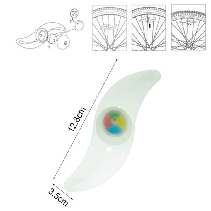 dtake-ไฟนีออน-led-ไฟติดล้อจักรยานไฟซี่ล้อกันน้ำสีจักรยานไฟเตือนความปลอดภัย