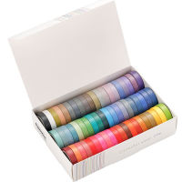 104060 Pcs Basic Solid Color Washi Tape Rainbow ing Tape Decorative Adhesive Tape Sticker Scrapbook Diary Stationery