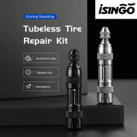 iSingo Bicycle Tire Repair Kit Aluminum Alloy MTB Mountain Road Bike Rubber Cycling Car Tyre Puncture Maintain Tool Riding Equipment