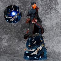 รูปปั้นภาพอนิเมะนารูโตะ35ซม. GK Uchiha Obito Itachi ตุ๊กตาของสะสม PVC ตุ๊กตาขยับแขนขาได้ของเล่นของขวัญ