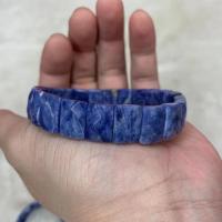 Blu Sodalite Pietra Preziosa Del Braccialetto FAI DA TE Gioielli Di Charme Per La Donna Per Il Regalo Del Commercallingrosso!