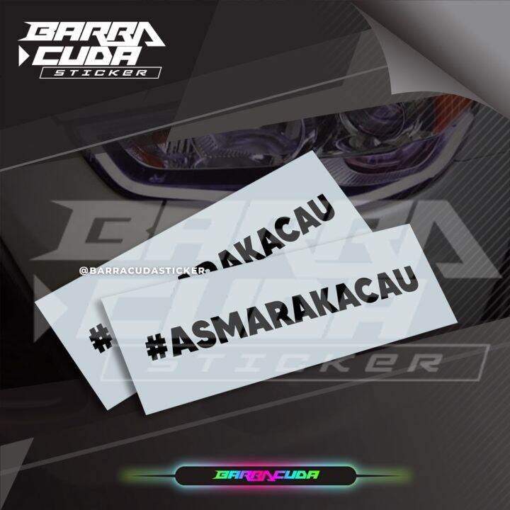 Sticker Asmara Kacau v.1 | Lazada Indonesia