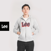 LEE เสื้อคลุมฮู้ดดี้มีซิปผู้ชาย ทรง Regular รุ่น LE F123MZIPN01