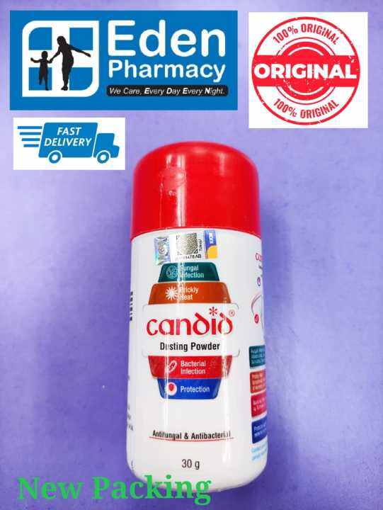 Candid clotrimazole dusting powder ( candid powder antifungal ) ( 30g ) Lazada