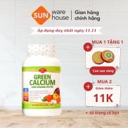 Viên Uống Bổ Sung Canxi Hữu Cơ Olympian Labs Green Calcium Giúp Xương Chắc