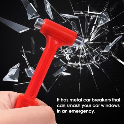 ：》{‘；； Mini Portable Safety Hammer Escape Emergency Car Window Breaker Seat Belt Cutter Multiftional Escape Tools Car Accessories