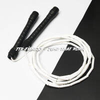 Mozzarella Beaded Rope - เชือกลูกปัดโมซซ่าเรลล่า สีขาวล้วน - Beaded Jump Rope for freestyle practice