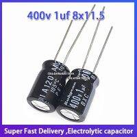 10PCS Rubycon imported electrolytic capacitor 400V 1uF 8x11 5 ruby bxc high frequency low resistance and long service life