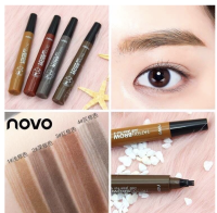 Novo Tattoo Brow Tint My 4 - Tip Brow หัวแปรง 4 แฉก**ของแท้ พร้อมส่ง