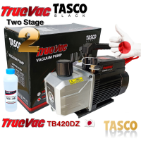 แวคคั่มปั๊ม TB420DZ TASCO 2CFM Two-Stage 2CFM Vacuum Pump แวคคั่มปั๊มสูญญากาศ แบบ 2 stage TASCO BLACK