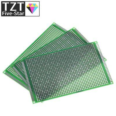 【YF】✳❃  5pcs 8x12cm 80x120 mm Side Prototype PCB Printed Circuit Board Protoboard