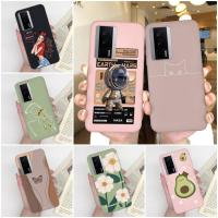 เคสหลังซิลิโคนนิ่มลายการ์ตูน K60สำหรับ Xiaomi Redmi เคสโทรศัพท์สุดเท่สำหรับนักบินอวกาศสาวเคสโทรศัพท์เสี่ยวหมี่ Xiaomi Redmi K60 RedmiK60 Pro ใหม่เคสกันกระแทกปลอกหุ้มกระเป๋ากันชน